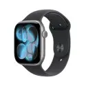 Watch 11 Cell 46mm Grigio siderale Cinturino Sport nera M/L Apple all'ingrosso B2B 📦