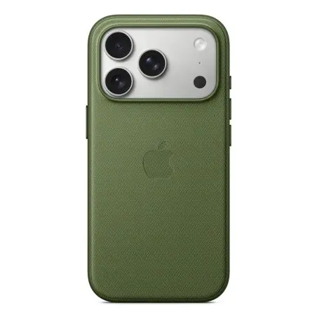 Custodia MagSafe iPhone 17 Pro Intrecciato tecnico Verde Apple all'ingrosso B2B 📦