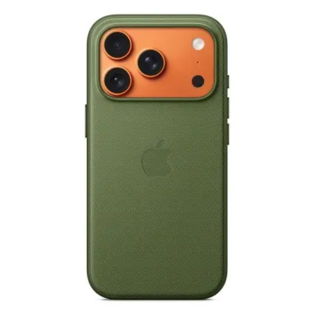 Custodia MagSafe iPhone 17 Pro Intrecciato tecnico Verde Apple all'ingrosso B2B 📦