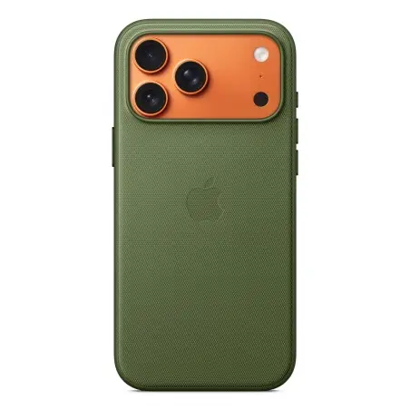 Custodia MagSafe iPhone 17 Pro Max Intrecciato tecnico Verde Apple all'ingrosso B2B 📦