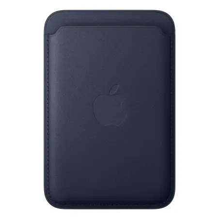 Cartera di intrecciato sottile con MagSafe per el iPhone Blu marino — prezzo all'ingrosso B2B