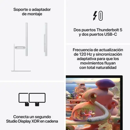 Studio Display XDR con vidrio nanotexturizado e adattatore di montaje VESA Apple all'ingrosso B2B 📦